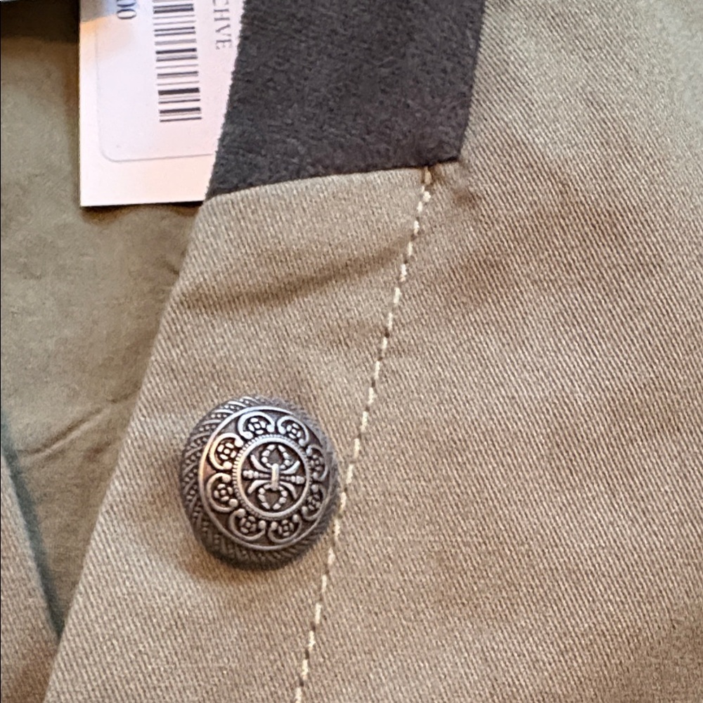 Sundance NWT Olive Button-Up Blazer ๐ - Picture 11 of 13